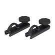 Load image into Gallery viewer, Thule TracRac Base Rail Tiedowns (TracRac SR &amp; Utility Rack Only) 2 Pack - Black - Side View