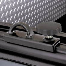 Load image into Gallery viewer, Thule TracRac Base Rail Tiedowns (TracRac SR &amp; Utility Rack Only) 2 Pack - Black - Back View