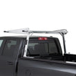 Load image into Gallery viewer, Thule TracRac Cantilever Full Size XT Extension (69.5in. Crossbar) - Silver - Back View