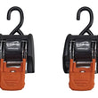 Load image into Gallery viewer, Thule TracRac Cargo Buckle (2 Pack) - Black - Side View