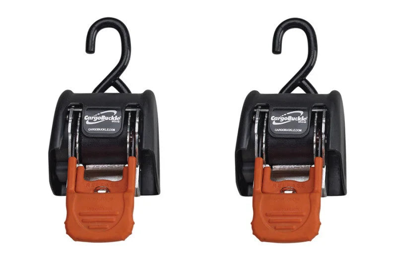 Thule TracRac Cargo Buckle (2 Pack) - Black - Side View
