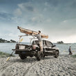 Load image into Gallery viewer, Thule TracRac Pro 2 Overhead Truck Rack 05-15 Toyota Tacoma - Silver - Additional View 5
