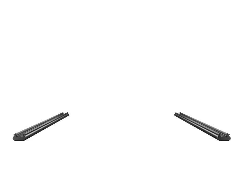 Thule TracRac SR Base Rails for 2013+ Dodge Ram 1500 (X-Short Bed) - Black - Installation View
