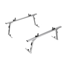 Load image into Gallery viewer, Thule TracRac SR Sliding Overhead Truck Rack - Compact (RACK ONLY/Req. SR Base Rails) - Silver - Main Product View