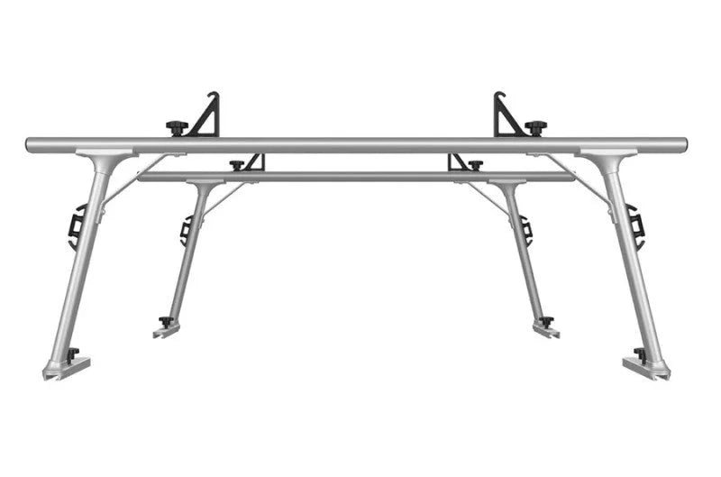 Thule TracRac SR Sliding Overhead Truck Rack - Compact (RACK ONLY/Req. SR Base Rails) - Silver - Side View