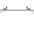 Load image into Gallery viewer, Thule TracRac SR Sliding Overhead Truck Rack - Compact (RACK ONLY/Req. SR Base Rails) - Silver - Installation View