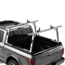 Load image into Gallery viewer, Thule TracRac SR Sliding Overhead Truck Rack - Full Size (RACK ONLY/Req. SR Base Rails) - Silver - Back View