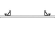 Load image into Gallery viewer, Thule TracRac Sliding Utility Rack (Tall) - Silver - Side View