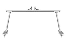 Load image into Gallery viewer, Thule TracRac TracONE Overhead Truck Rack - Silver - Side View