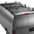 Load image into Gallery viewer, Thule TracRac Van Rack (3 Bar) - Silver - Installation View