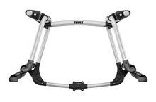 Load image into Gallery viewer, Thule Tram Ski/Snowboard Rack (Req. Thule Hanging Hitch Bike Rack to Mount) - Black/Silver - Main Product View