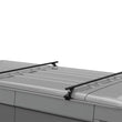 Load image into Gallery viewer, Thule Universal Rapid Gutter Low Foot Pack - Black - Side View