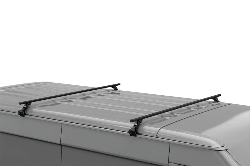 Thule Universal Rapid Gutter Low Foot Pack - Black - Side View