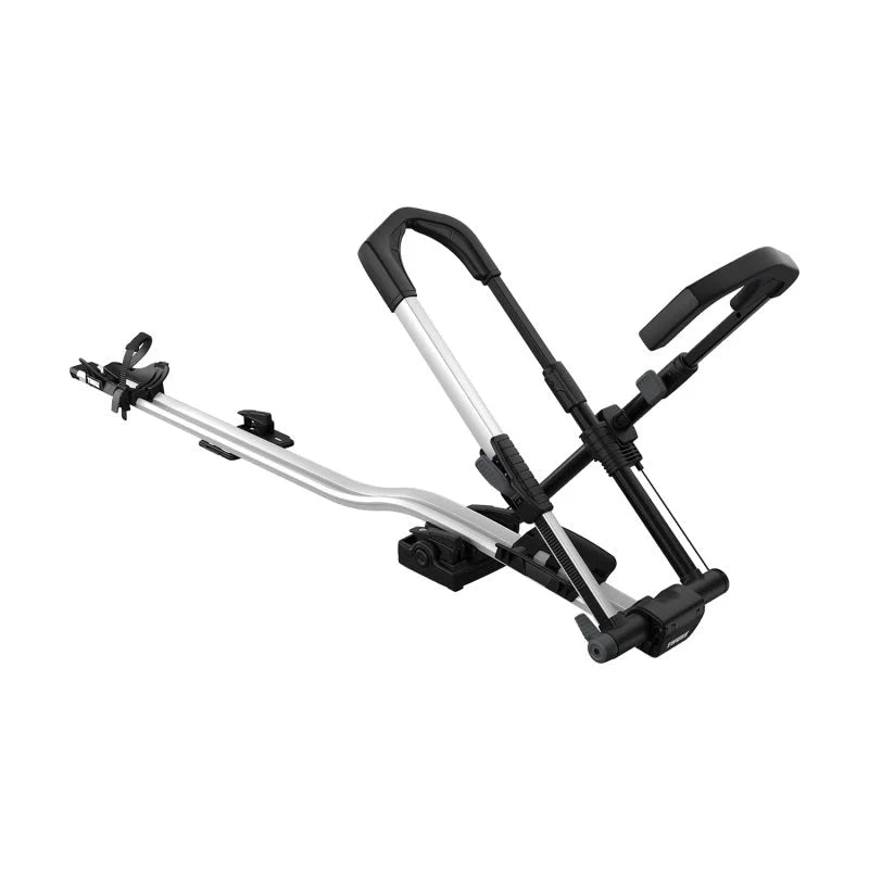 Thule UpRide FatBike Adapter (Fits Bikes w/3in.-5in. Wheels) - Black - Installation View