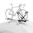Load image into Gallery viewer, Thule UpRide - Upright Bike Rack (No Frame Contact) - Silver/Black - Back View