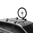 Load image into Gallery viewer, Thule Wheel-On Front Wheel Holder - Silver/Black - Back View