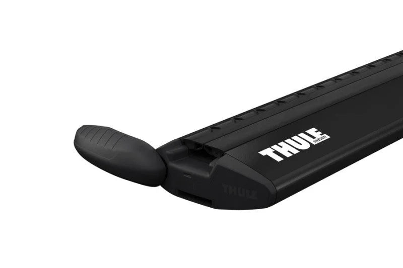 Thule WingBar Evo 118 Load Bars for Evo Roof Rack System (2 Pack / 47in.) - Black - Installation View