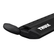 Load image into Gallery viewer, Thule WingBar Evo 127 Load Bars for Evo Roof Rack System (2 Pack / 50in.) - Black - Back View
