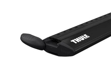 Load image into Gallery viewer, Thule WingBar Evo 127 Load Bars for Evo Roof Rack System (2 Pack / 50in.) - Black - Back View