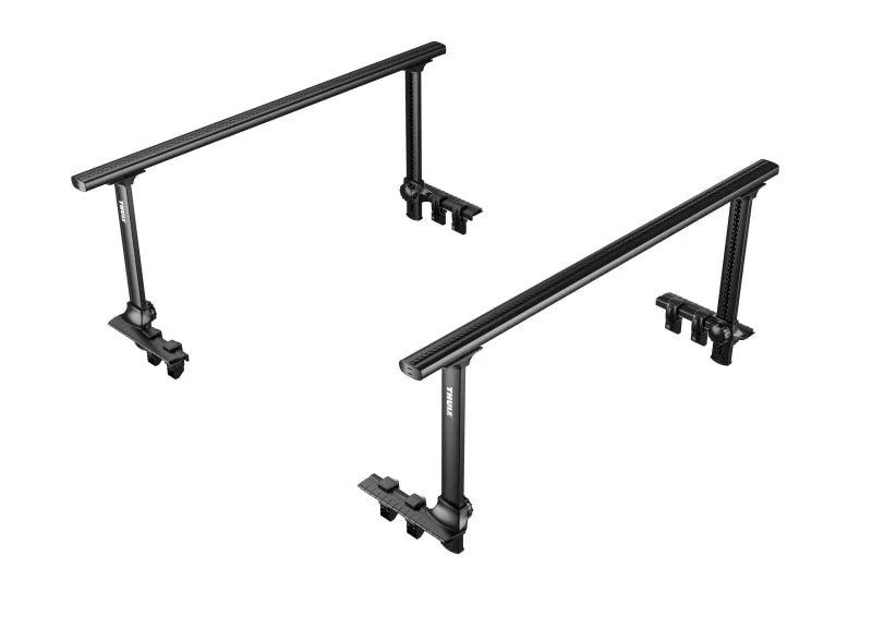 Thule Xsporter Pro Multi-Height Aluminum Truck Rack w/Load Stops & Locks - Black - Additional View 7