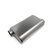 Load image into Gallery viewer, Ticon Industries 17in Overall Length 3in Thin Oval Titanium Muffler - 3in Offset In/Offset Out