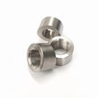Load image into Gallery viewer, Ticon Industries 3/8in NPT Titanium Sensor Bung 1.5in to 5in Tubing - Coped End