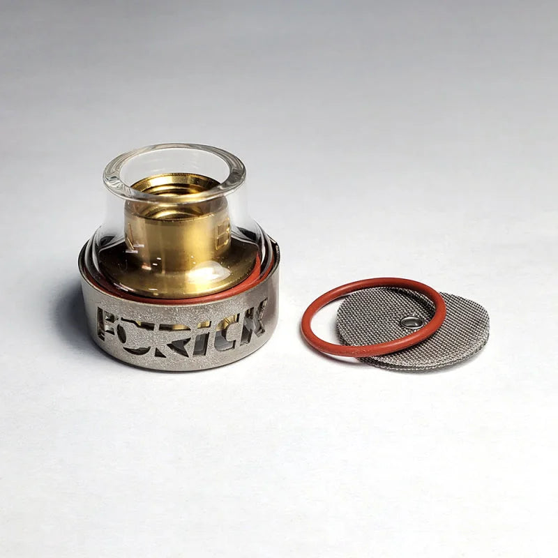 Ticon Industries Furick Cup BBW Number 16 Pyrex Cup Kit Titanium Cover - Main Product View