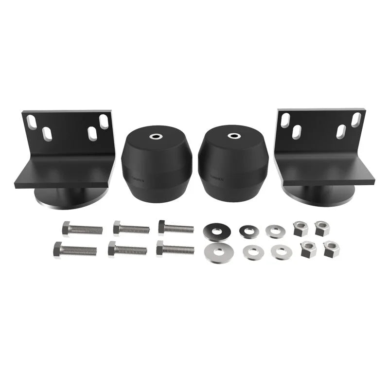 Timbren 1996 Mitsubishi Fuso FM-MR Rear Suspension Enhancement System - Side View