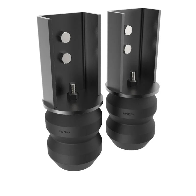 Timbren 2000 Freightliner MT45 Front Suspension Enhancement System - Side View