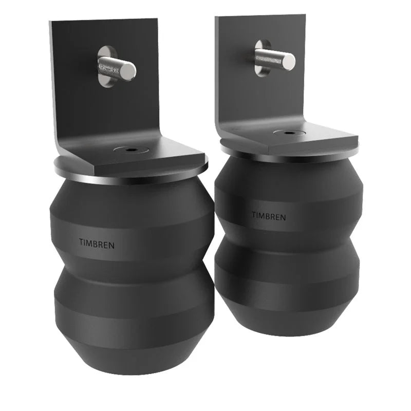Timbren 2011 Freightliner MT45 Rear Suspension Enhancement System - Side View