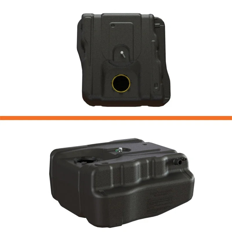 Titan Fuel Tanks 11-19 Ford F-350/F-450 Narrow Frame 40 Gallon After-Axle Utility Fuel Tank - Installation View