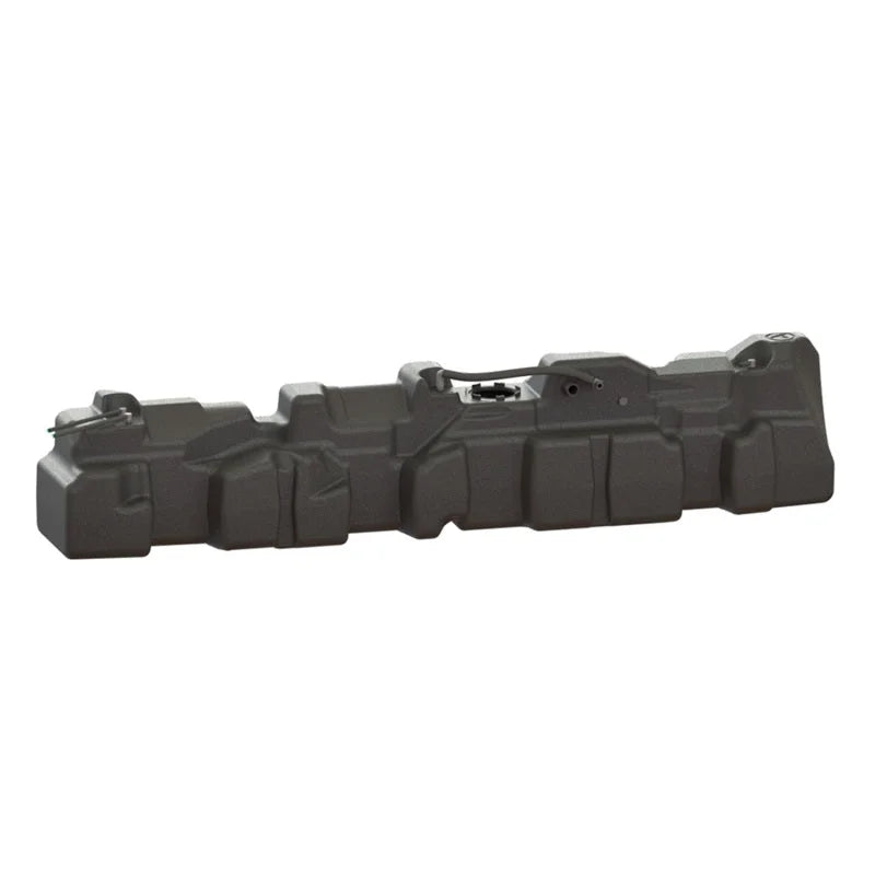 Titan Fuel Tanks 17-24 Ford 120in Cab & Chassis 54 Gallon XXL Mid-Ship Fuel Tank - Back View