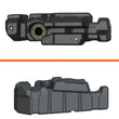 Load image into Gallery viewer, Titan Fuel Tanks 20-24 GM 2500/3500 Duramax Crew Cab Short Bed 56 Gallon XXL Mid-Ship Fuel Tank - Side View
