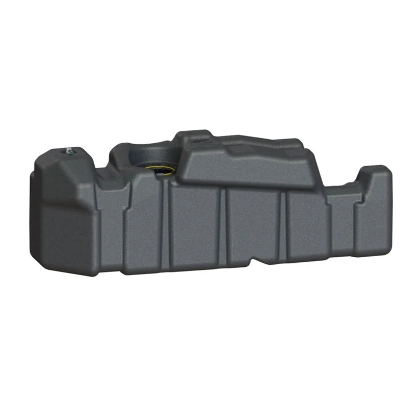 Titan Fuel Tanks 20-24 GM 2500/3500 Duramax Crew Cab Short Bed 56 Gallon XXL Mid-Ship Fuel Tank - Back View