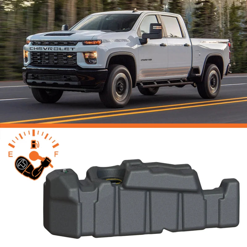 Titan Fuel Tanks 20-24 GM 2500/3500 Duramax Crew Cab Short Bed 56 Gallon XXL Mid-Ship Fuel Tank - Additional View 5