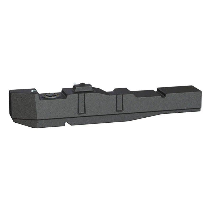 Titan Fuel Tanks 99-07 Ford F-250/F-350 PowerStroke Crew Cab Long Bed 67 Gallon XXL Mid-Ship Tank - Side View