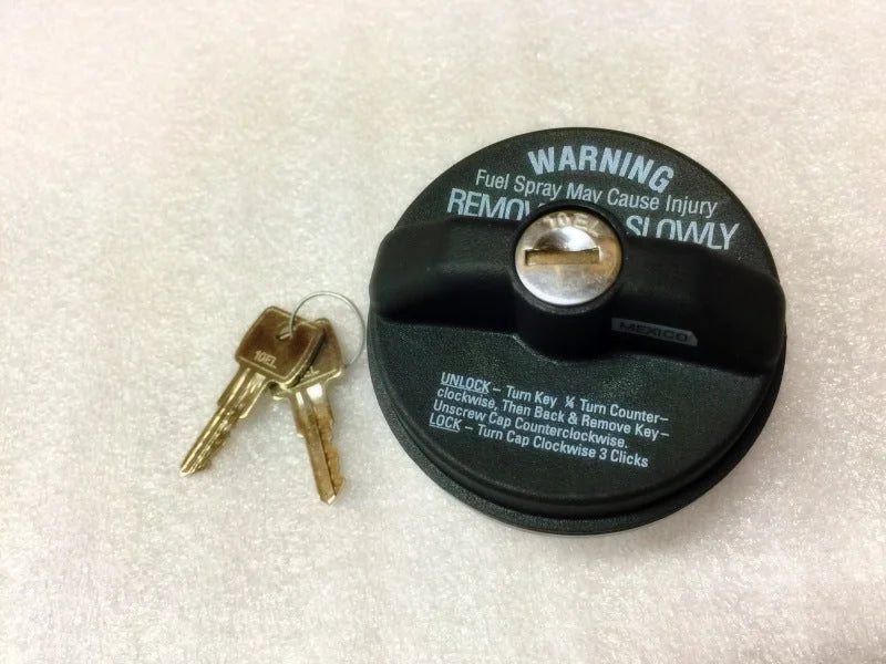 Titan Fuel Tanks Locking Black Fuel Cap (For Use w/5410040/5410050) - Installation View