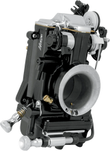 Load image into Gallery viewer, Todd's Cycle Enrichener Cable Relocation Bracket Kit with Knobs - Mikuni - Raw - Back View