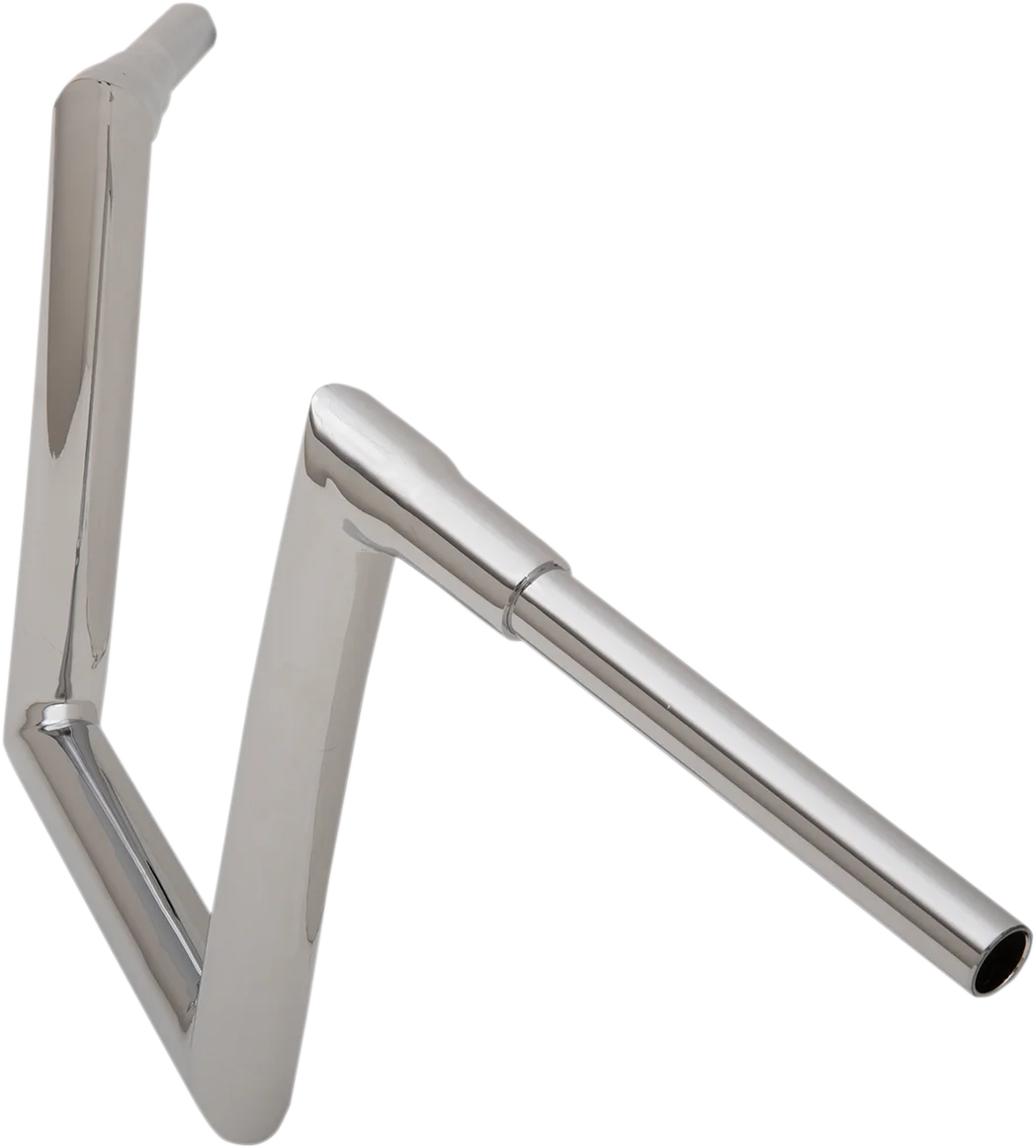Todd's Cycle Handlebar - 1-1/2" Strip - 10" - Chrome - Side View
