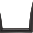 Load image into Gallery viewer, Todd's Cycle Handlebar - 1-1/2" Strip - 10" - Flat Black - Side View