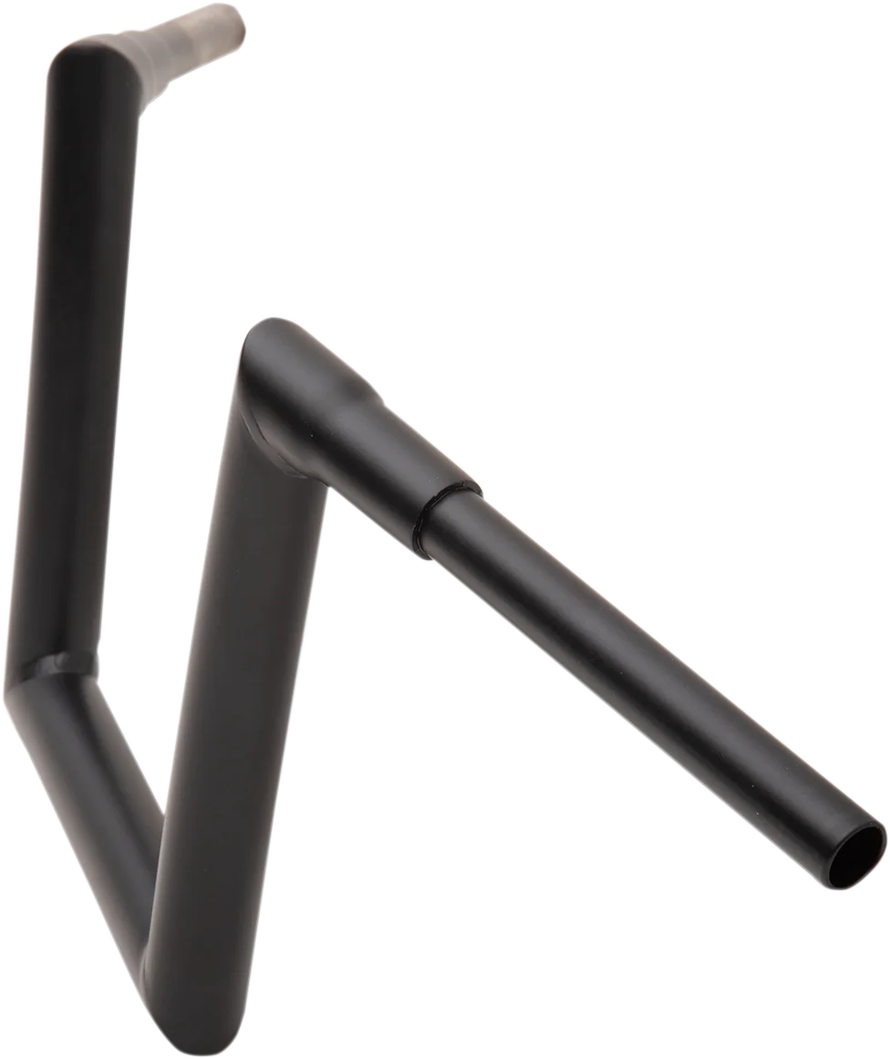 Todd's Cycle Handlebar - 1-1/2" Strip - 10" - Flat Black - Back View