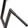 Load image into Gallery viewer, Todd's Cycle Handlebar - 1-1/2" Strip - 10" - Gloss Black - Back View