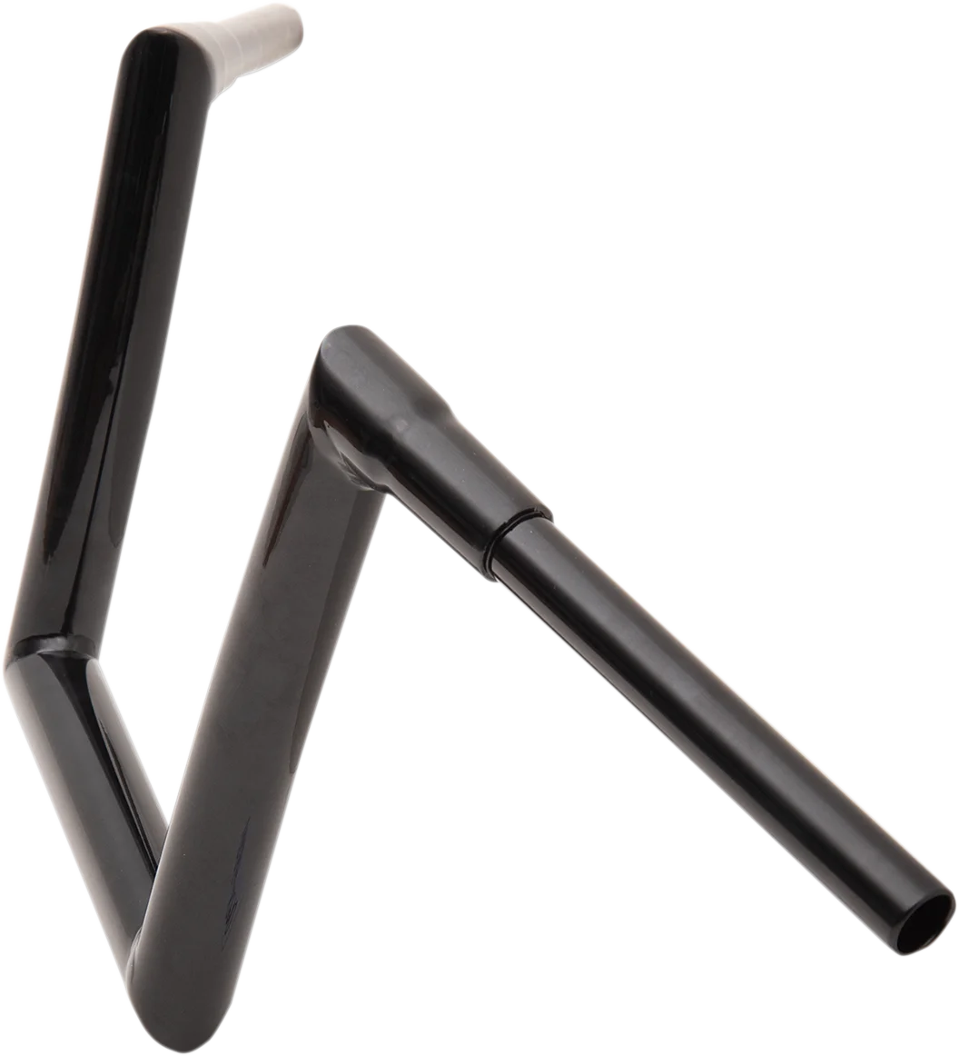 Todd's Cycle Handlebar - 1-1/2" Strip - 10" - Gloss Black - Back View