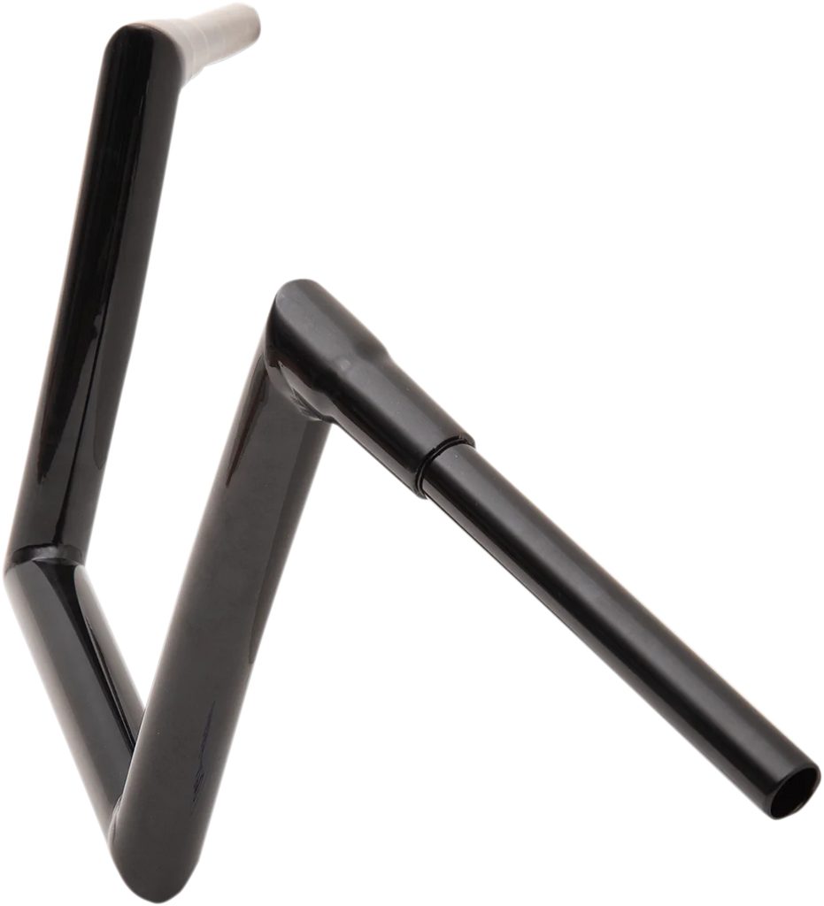 Todd's Cycle Handlebar - 1-1/2" Strip - 10" - Gloss Black - Back View