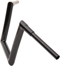 Load image into Gallery viewer, Todd's Cycle Handlebar - 1-1/2" Strip - 10" - Gloss Black - Back View