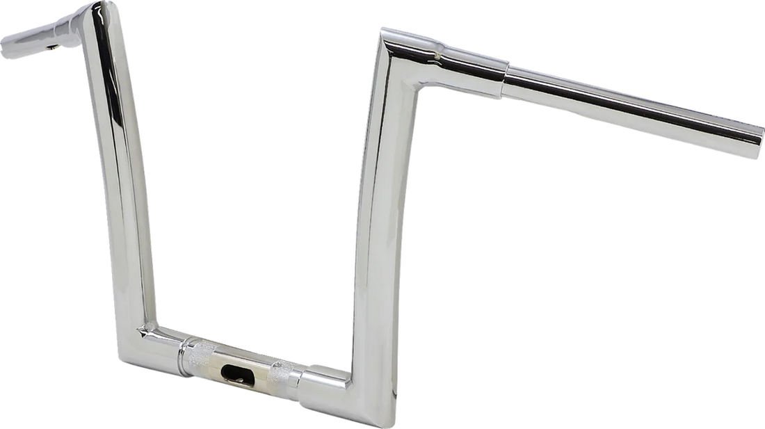Todd's Cycle Handlebar - 1-1/2" Strip - 12" - Chrome - Road Glide - Side View