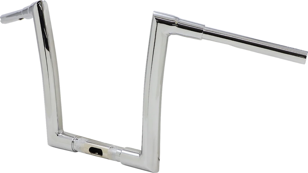 Todd's Cycle Handlebar - 1-1/2" Strip - 12" - Chrome - Road Glide - Side View