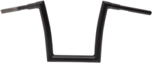 Load image into Gallery viewer, Todd's Cycle Handlebar - 1-1/2" Strip - 12" - Flat Black - Side View