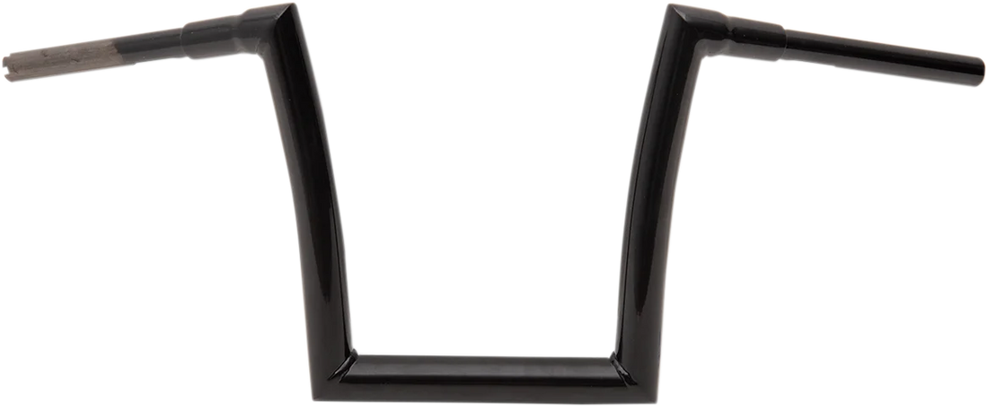 Todd's Cycle Handlebar - 1-1/2" Strip - 12" - Gloss Black - Back View