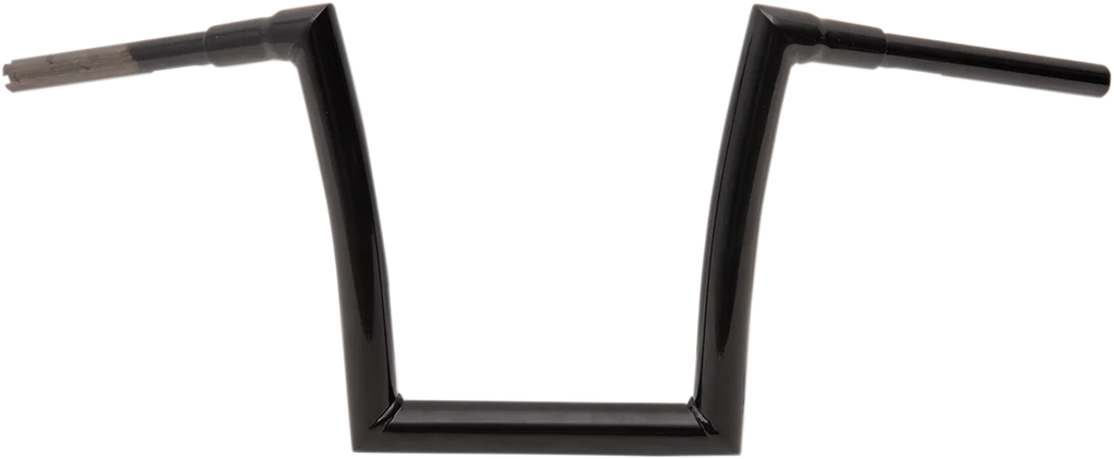 Todd's Cycle Handlebar - 1-1/2" Strip - 12" - Gloss Black - Back View